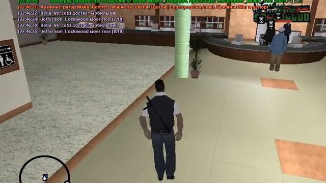 Помыл полы и вытер пыль//A&A RolePlay.