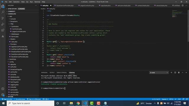 Controllers in laravel - Lecture 7 - Laravel Course (Hindi/Urdu) - Code With Asad смотреть онлайн