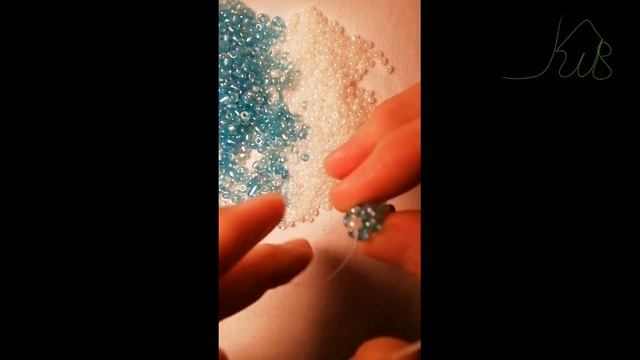 Украшение из бисера на шею в технике "квадратный жгут" (новинка) смотреть онлайн