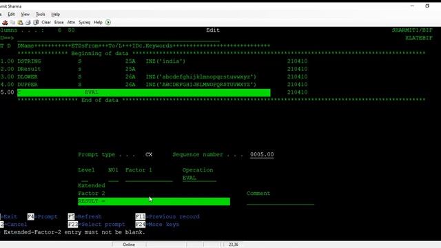 IBMi (AS400) - How to convert string from lower to upper case using %xlate Built-in Function RPGLE. смотреть онлайн