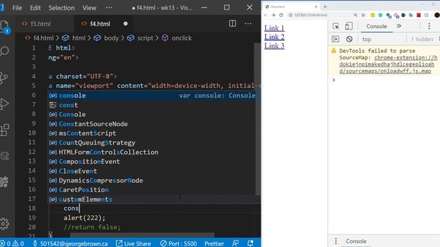 JavaScript Event 03 - HTML Attribute & DOM Property смотреть онлайн