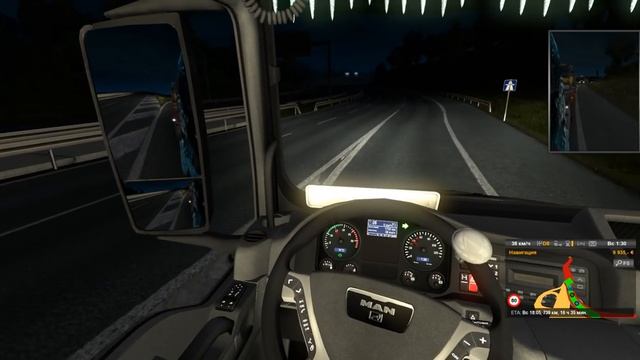 ДАЛЬНОБОЙЩИКИ ОНЛАЙН! - Euro Truck Simulator 2 Online смотреть онлайн