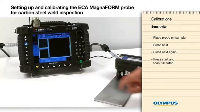 Подготовка к работе сканера MagnaFORM смотреть онлайн