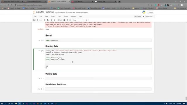 Read Excel File | Selenium Tutorial 22.1 смотреть онлайн