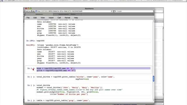 O'Reilly Webcast: Python for Data Analysis смотреть онлайн