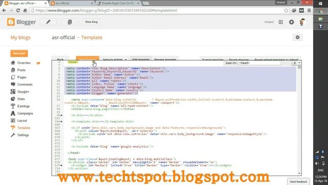 How to Fix Multiple Meta Description Tag to Blogger blog - Hindi смотреть онлайн