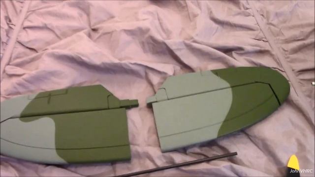 Hobbyking Durafly™ Supermarine Spitfire Mk24 V2 1100MM Unboxing, Assembly and Teaser flyby Review смотреть онлайн