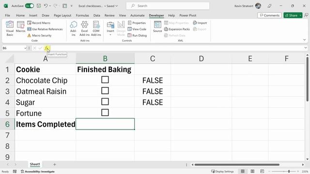 How to Insert Checkbox in Excel смотреть онлайн