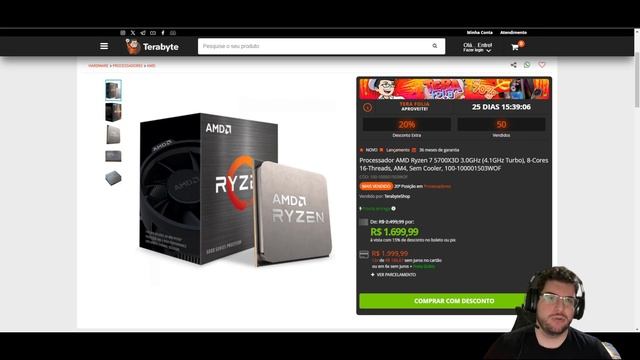 RYZEN 5700X3D É O MELHOR PROCESSADOR PARA COMPRAR EM 2024! COMPARATIVO COM 13600KF E 5800X3D! смотреть онлайн