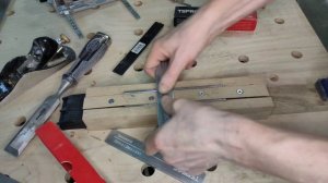 Простой способ заточки ножей фуганка и рейсмуса