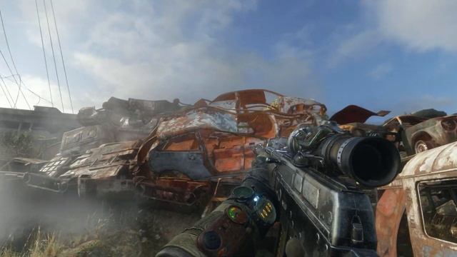 Бой Сэма против Демона у машин - «Metro Exodus: Sam's Story» | «Метро Исход: История Сэма» смотреть онлайн