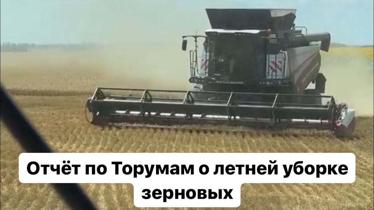 Результаты работы Торумов за летнюю уборку. смотреть онлайн