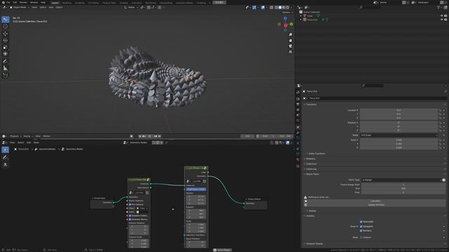 Blender [J_MoGraph] Geometry Nodes - Simplest Instance Process смотреть онлайн