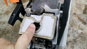 Бензопила Stihl ms 180 доработка воздушного фильтра