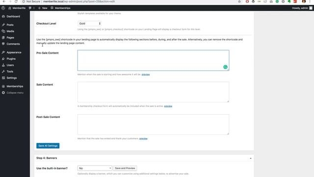 Sitewide Sales Add On | Paid Memberships Pro смотреть онлайн