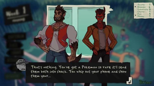 Monster Prom Test Dub: Scott & Damien смотреть онлайн