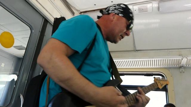 Песня в электричке. Жека_Кукушка 18.8.2018 смотреть онлайн