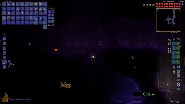 Terraria Speedrun - Night's Edge in 18:35 - No Seed - (1p 1.3.5.3) смотреть онлайн