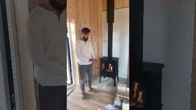 Отзыв на монтаж чугунной печи-камина FireWay Cooker ? Печной Царь смотреть онлайн