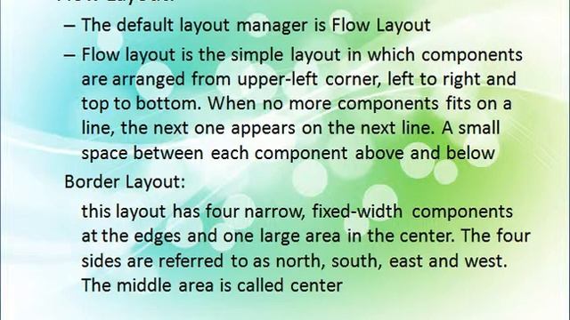 Java Layout Managers Tutorial GOITSTORE.COM смотреть онлайн