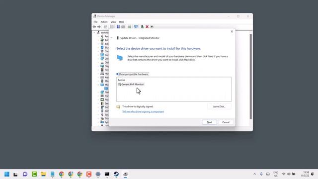 Fix Generic PnP Monitor Not Detected Problem on Windows 11 Tutorial смотреть онлайн