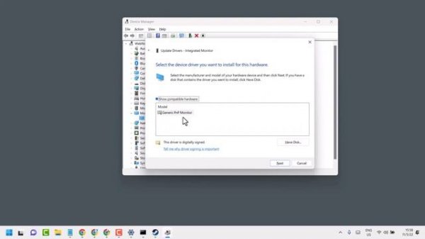 Fix Generic PnP Monitor Not Detected Problem on Windows 11 Tutorial