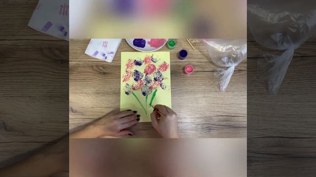 Рисование пакетом «Цветы для мамы» смотреть онлайн