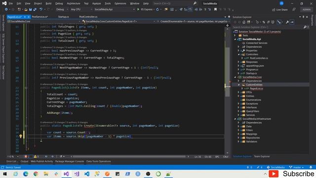 RESTFul API with .NET Core 3.1 - Part 13 - Implementing Pagination смотреть онлайн
