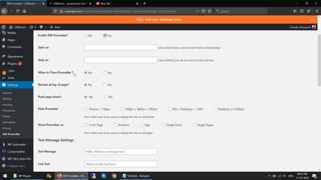 How To Activate WP Blog Header Plugin смотреть онлайн