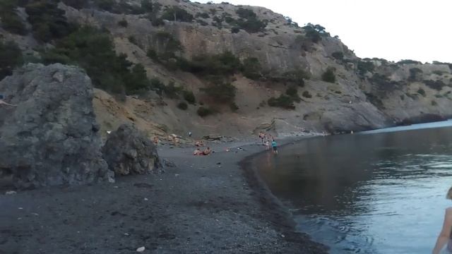 Царский пляж, где купался Николай 2. Новый Свет. Крым. 22 июня 2016 г. смотреть онлайн