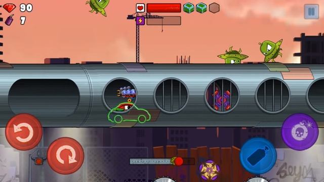 Обновление Car Eats Car 2 новая машина и новые миссии \ Хищные машины Racing Game смотреть онлайн