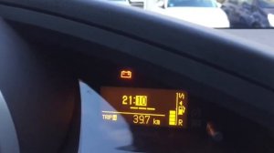 Настройка часов в Тойота Версо (2012)