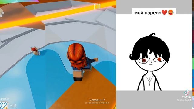 Реакция на ТЯНку Алису в Роблокс от Алены ТЯНка рисует своего парня смотреть онлайн