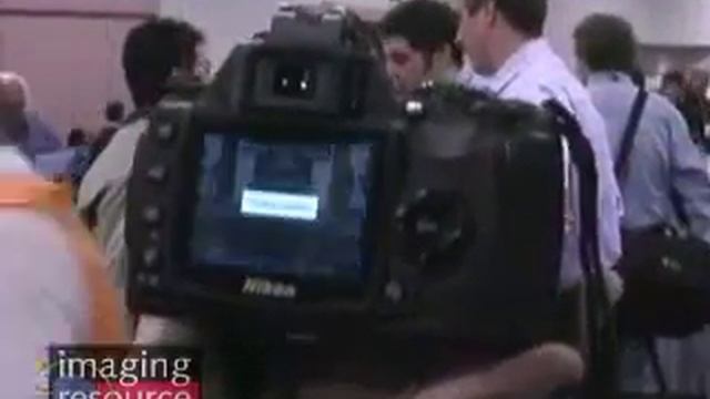 The Imaging Resource at PMA 2007: Nikon D40X смотреть онлайн