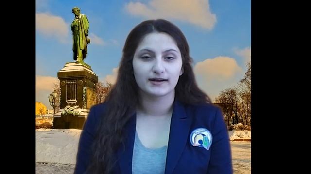 #страна читающая- ученики 9 б класса читают стихотворение Пушкина В мои осенние досуги смотреть онлайн