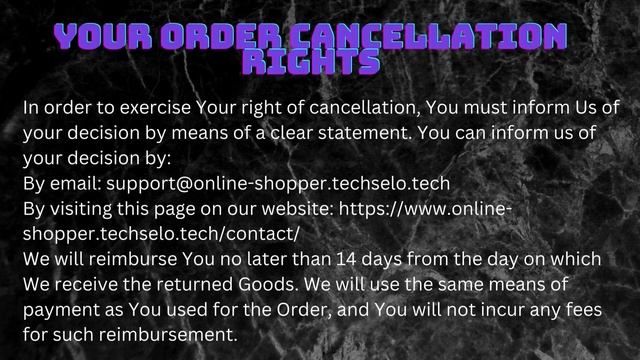 Complete overview on our Return & Refund Policy | Policies Overview Part 3 - Online Shopper смотреть онлайн