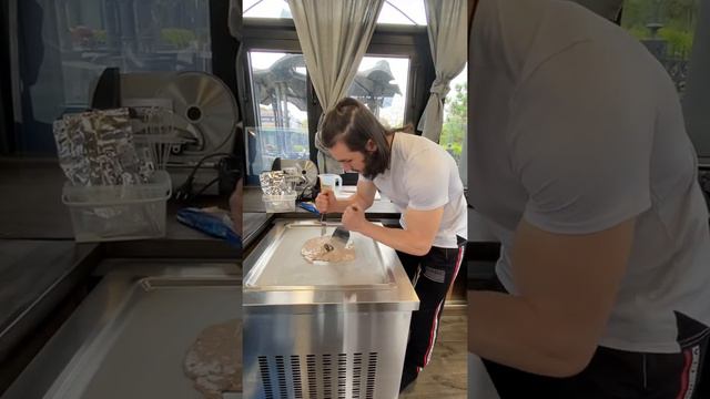 как делается жаренный мороженое смотреть онлайн