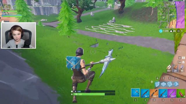 CARRYING MY DAD TO VICTORY ROYALE in FORTNITE смотреть онлайн