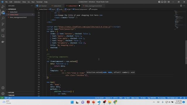 Vue.js | 03. Implement Reusable Components to Shopping List смотреть онлайн