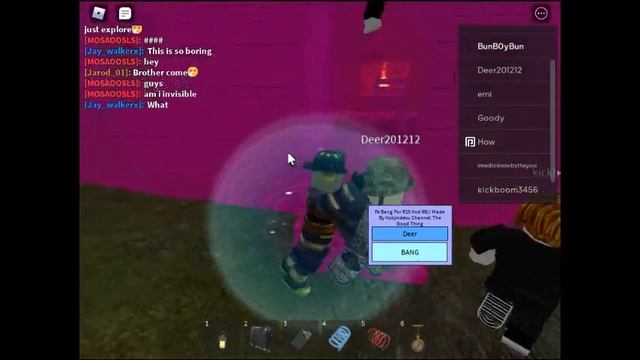 Roblox Bang Script r15 and r6 смотреть онлайн