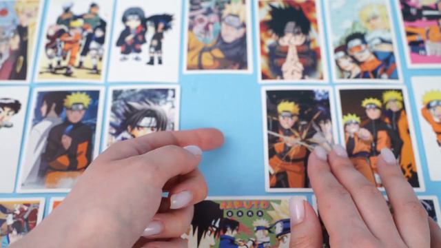 Набор картонных карточек Наруто № 1 30шт смотреть онлайн