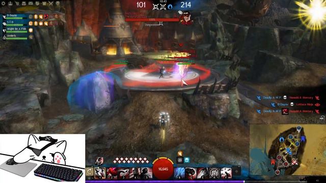 Power Daredevil D/P - Guild Wars 2 - PvP Gameplay смотреть онлайн