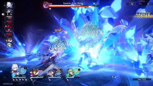 E0 Kafka x E1S1 Ruan Mei & E0S1 Jingliu | Memory of Chaos Floor 12 3 Stars | Honkai: Star Rail 1.6 смотреть онлайн