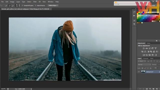 Blur Background | Camera Lens BLUR | Photoshop Tutorial смотреть онлайн