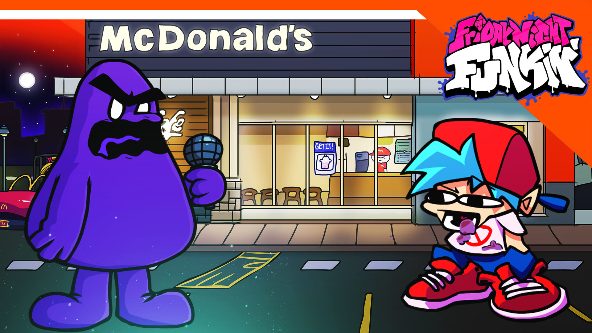 ? ГРИМАС ШЕЙК В ФНФ! GRIMACE SHAKE ПРОТИВ БОЙФРЕНДА ФНФ МОД! ? Friday Night Funkin' Grimace Shake