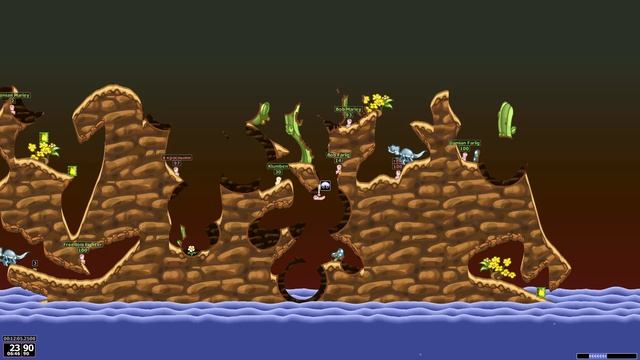 Worms Armageddon Мочу Абегода! Normal 1 v 1 pro! смотреть онлайн