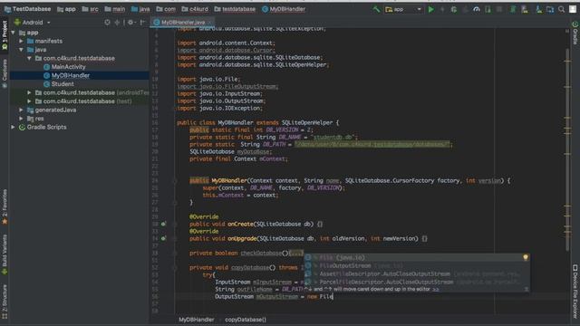 Read, Retrieve and show Data from Local Database (SQLite) in Android Apps with java | Android Studi смотреть онлайн