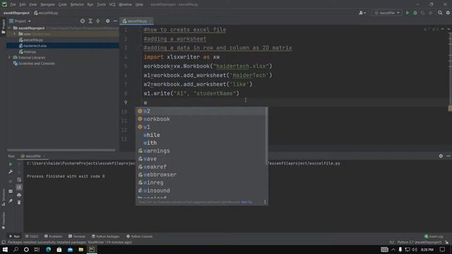 How to create a simple spreadsheet using Python смотреть онлайн