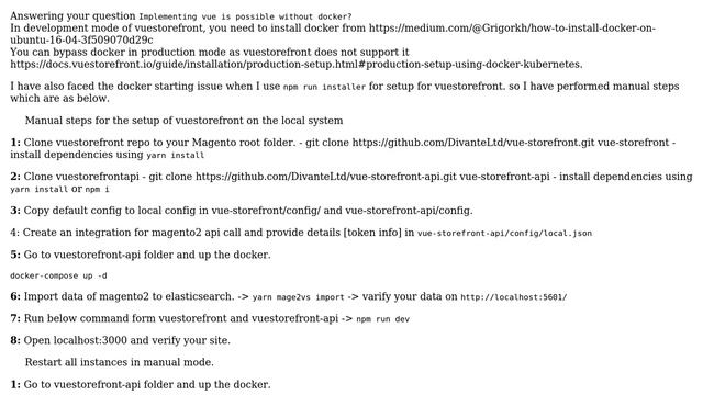 Magento: Magento 2 Vue Storefront error can't start docker in background (2 Solutions!!) смотреть онлайн