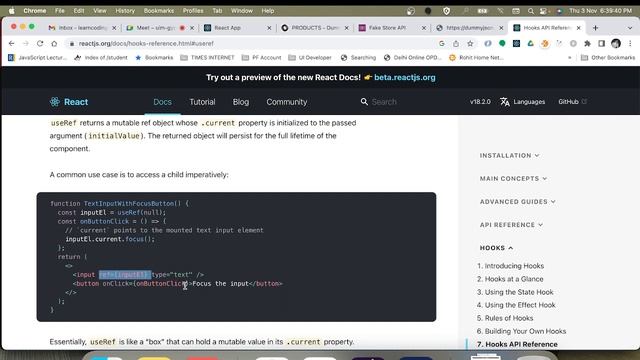 React UseRef Explain in Hindi смотреть онлайн
